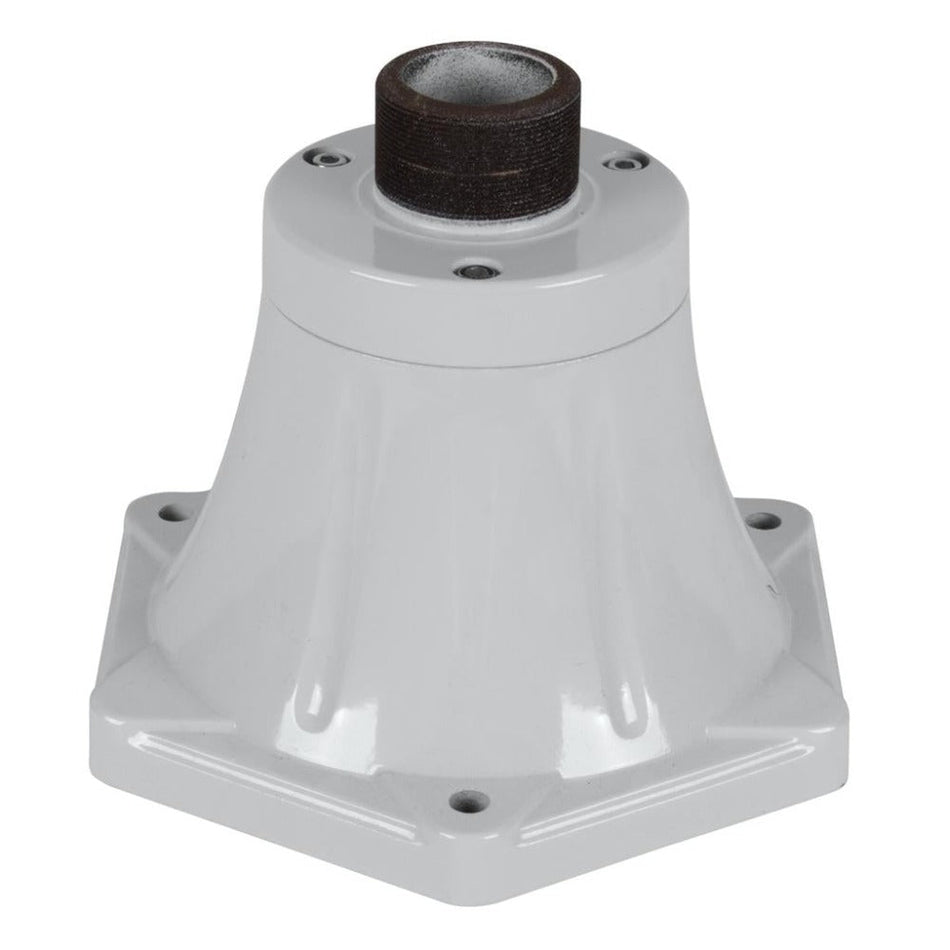 GTA-832 Post Base complete with Thread to suit Traditional Exterior Range - White