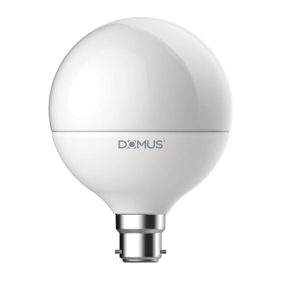 KEY-G95 - 12W LED G95 Spherical Shape Frosted Glass Globe - B22