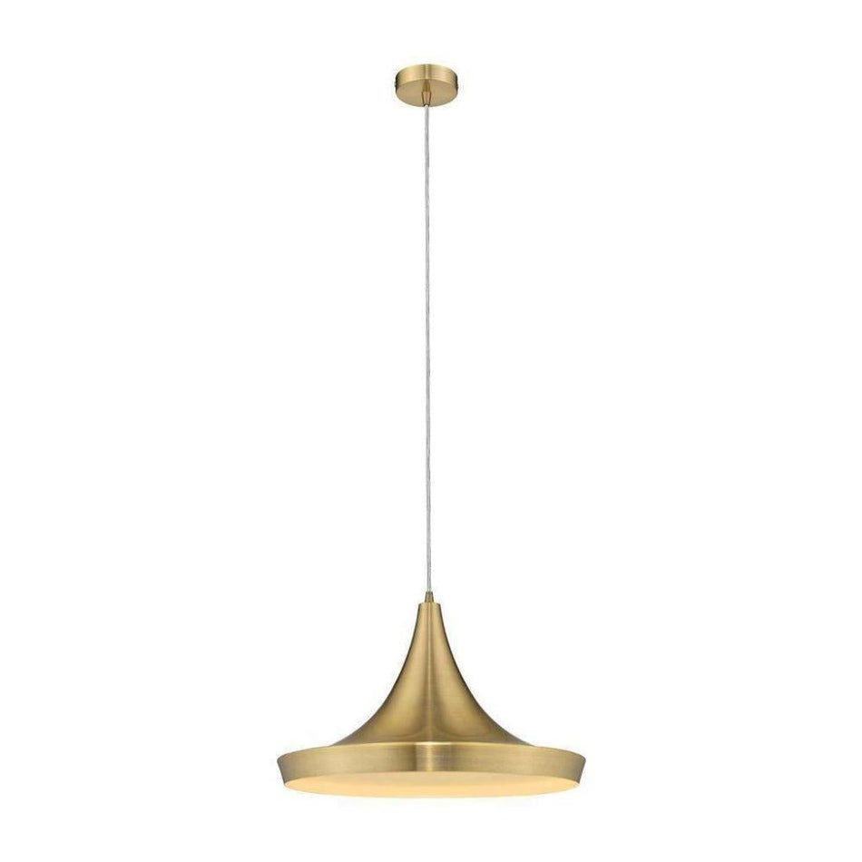 LAYA-460 - 1 Light Pendant - Brushed Brass