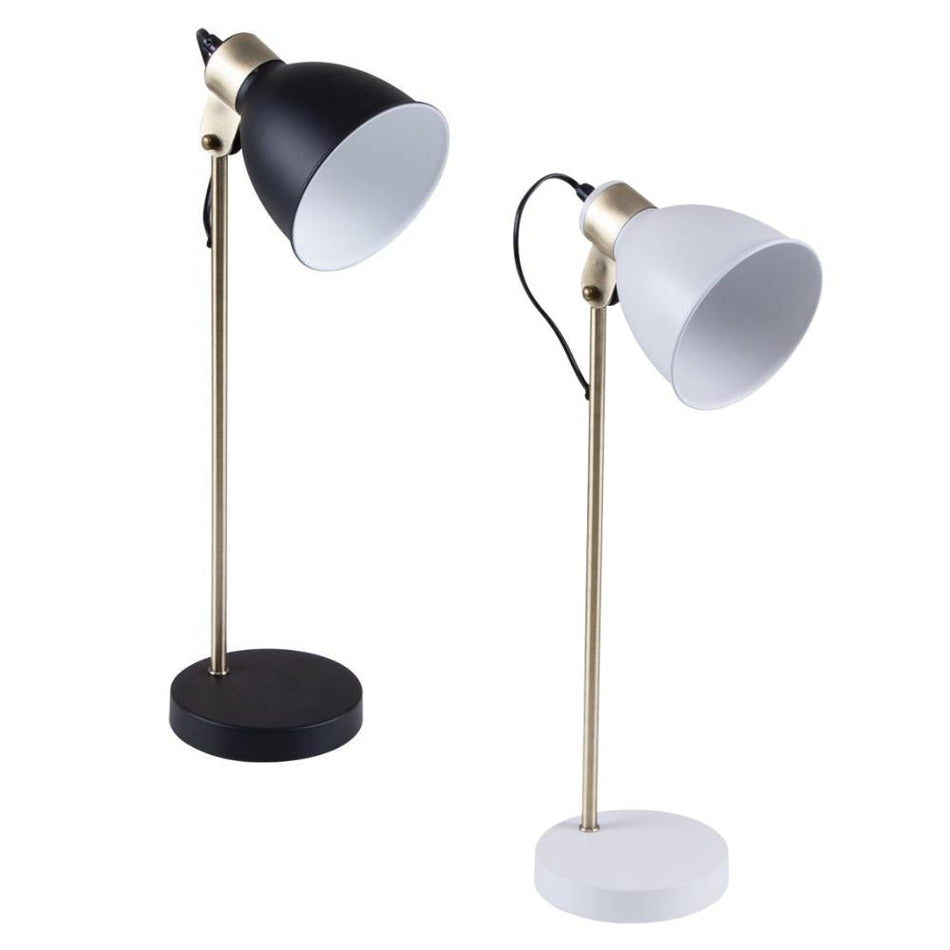 LEAH-DL DESK LAMP 1XE27 240V - Black