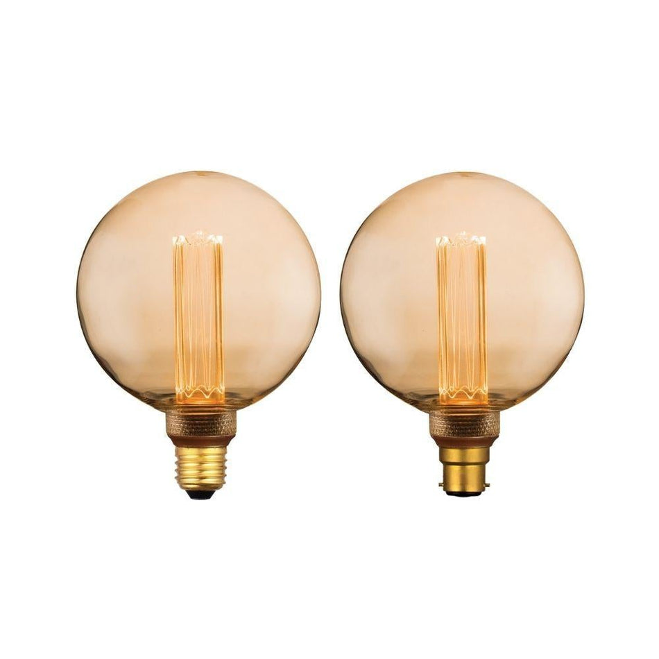 G125 RETRO 3.5W LED FILAMENT LAMP DIMABLE 240V - B22