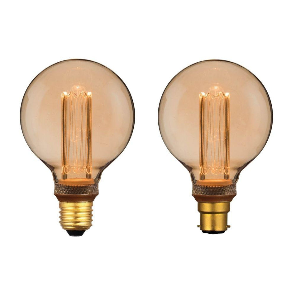 G95 RETRO 3.5W LED FILAMENT LAMP DIMABLE 240V - E27