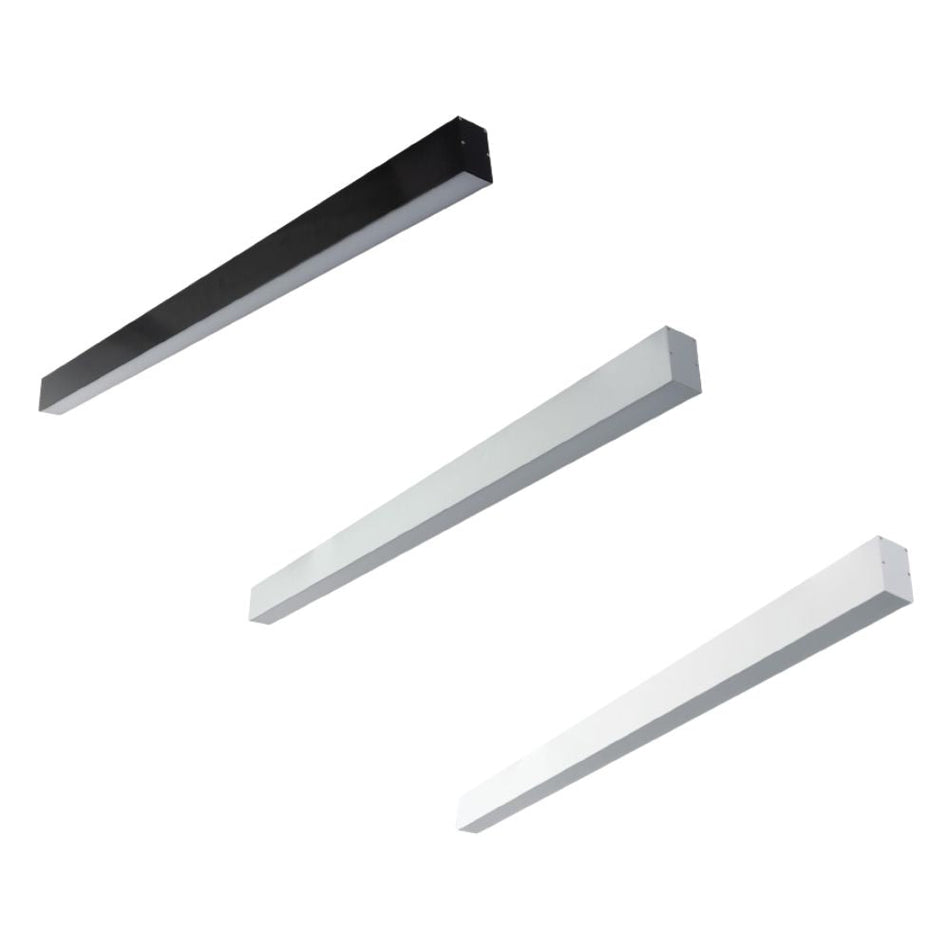MAX-50 Surface Mounted Profile 17.3W 1M C/W  Opal - Black