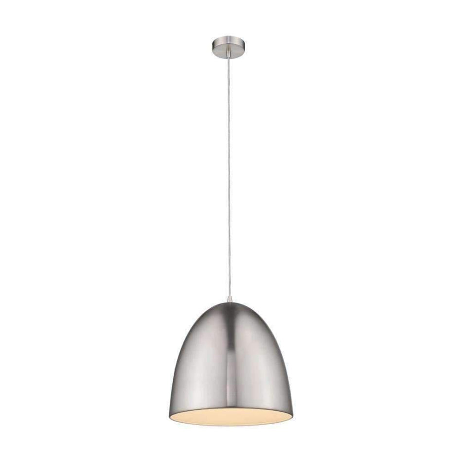 MELODY-300 Melody 300MM E27 240V Metal Pendant - Brushed Nickel