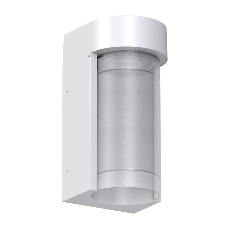 MILEY-10 10W Exterior IP65 LED Tricolour Wall light 240V - White