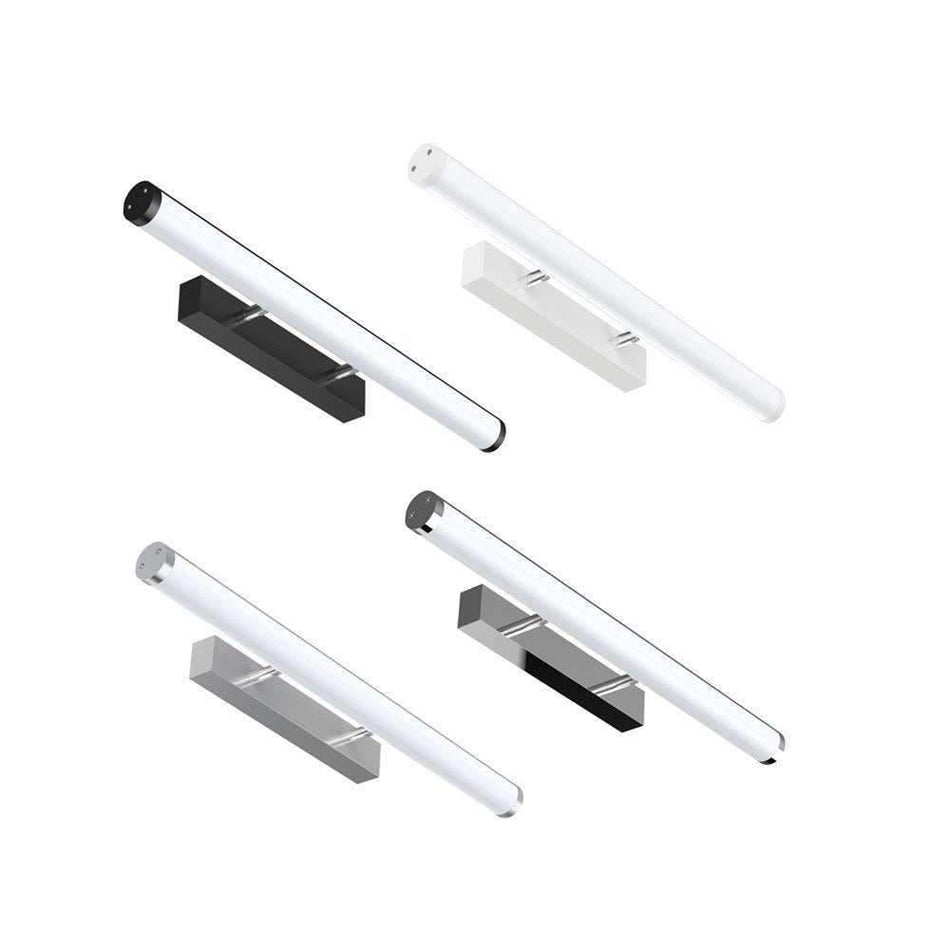 MIRROR-10 Mirror 10W 240V LED Tricolour Wall Light - Satin Chrome