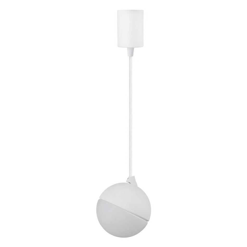 MOON LED 6/9W 240V 1.5M TRIO OPAL PENDANT - White