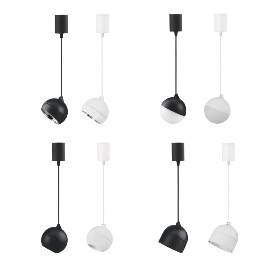 MOON LED 6/9W 240V 1.5M TRIO TUBE PENDANT - White