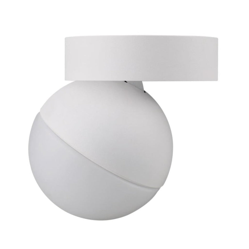 MOON 6/9W 240V TRIO SURFACE MOUNT LIGHT OPAL- White