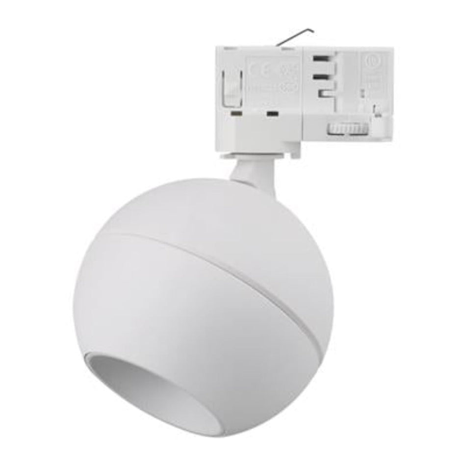 MOON 6/9W 240V TRIO TRACK LIGHT HEAD SPOT - White