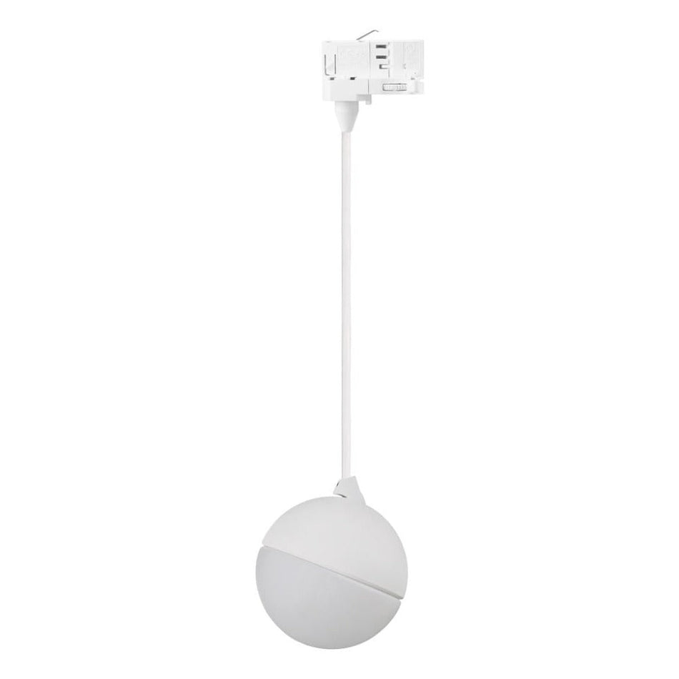 MOON 6/9W TRIO 3 CIRCUIT 1.5M OPAL TRACK PENDANT - White