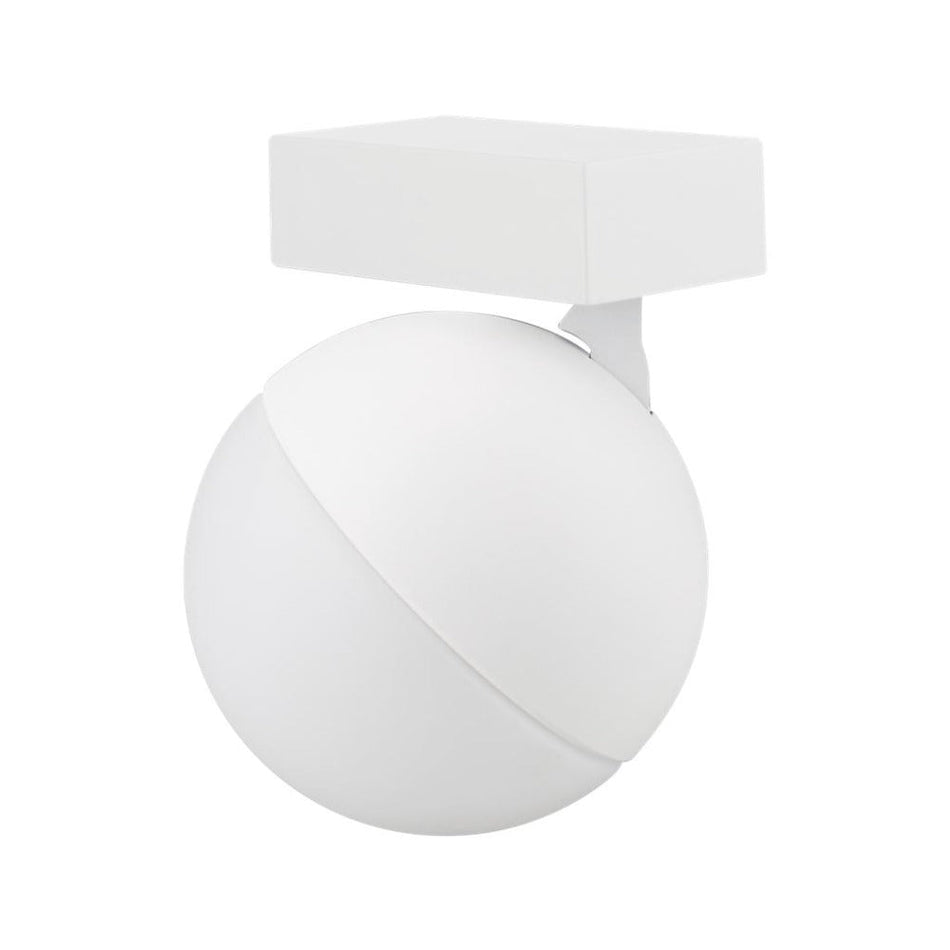 MOON 6/9W 240V TRIO WALL LIGHT OPAL - White