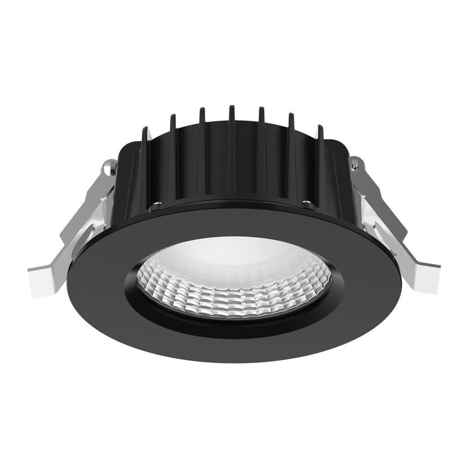 NEO-PRO-REC - 13W/25W/35W LED Tri-Colour Dimmable Recessed Downlight IP65 - Black