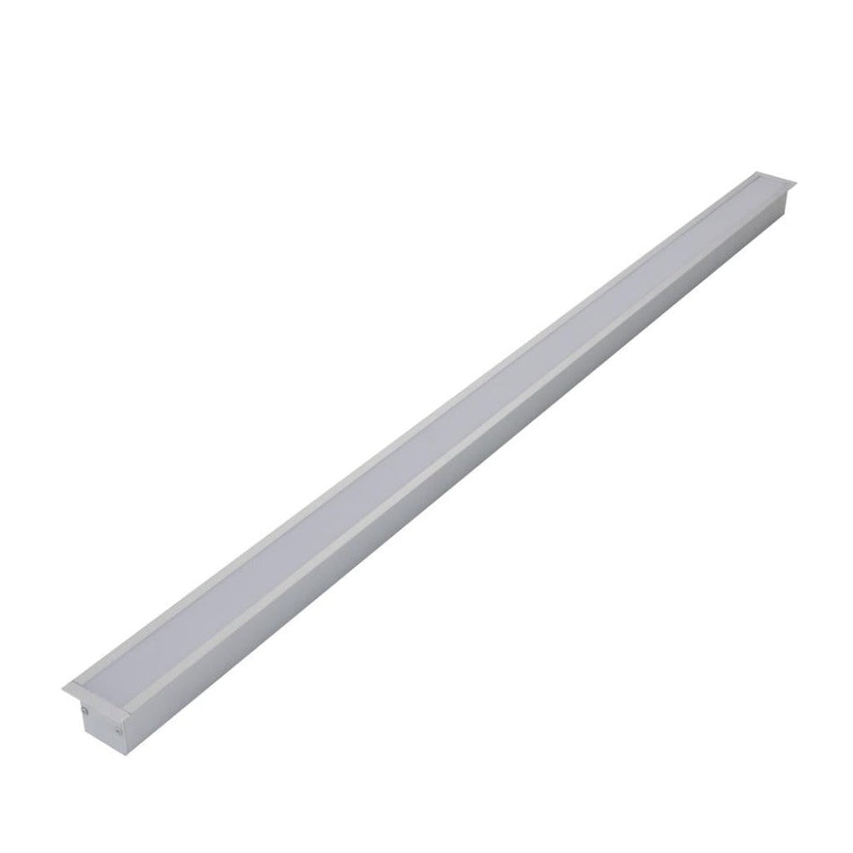 OMEGA-35-REC Recessed LED Aluminium Profile - Aluminium