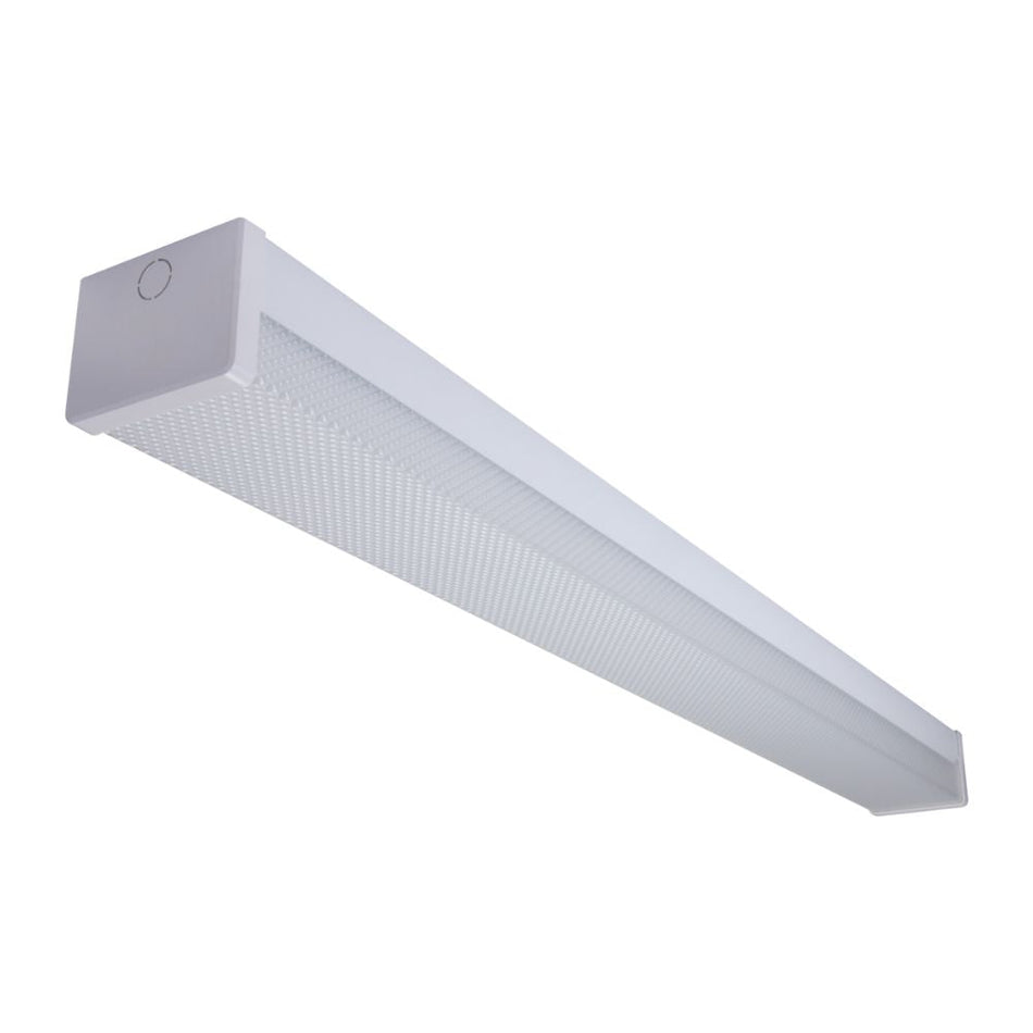PARK-120-DIFF - 15W/30W LED Tri-Colour Wide Body Diffused 1200mm Batten with Optional Sensor