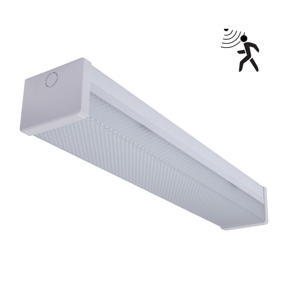 PARK-60-DIFF - 7.5W/15W LED Tri-Colour Wide Body Diffused 600mm Batten with Optional Sensor