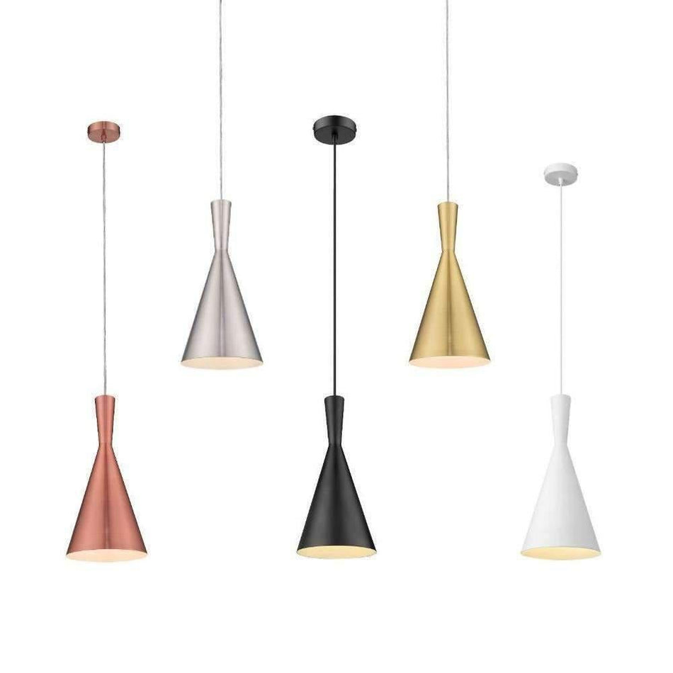 RUBY-185 - 1 Light Pendant - White