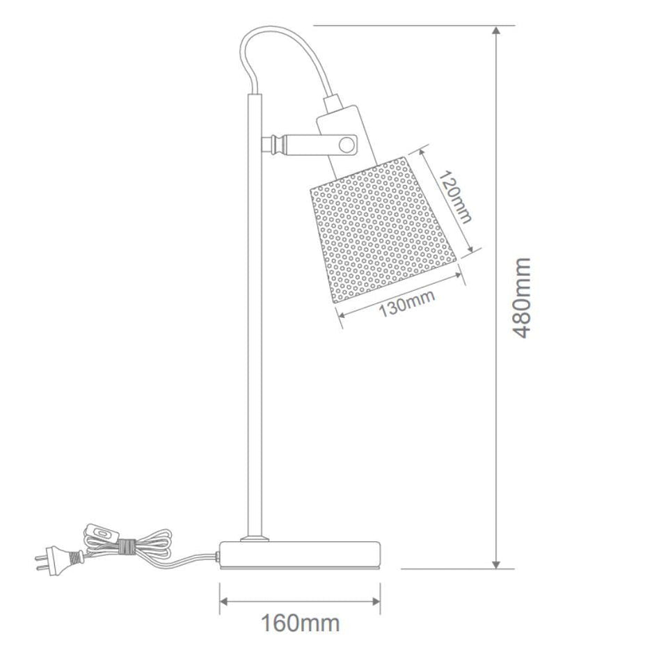 RUSTICA-DL - Desk Lamp