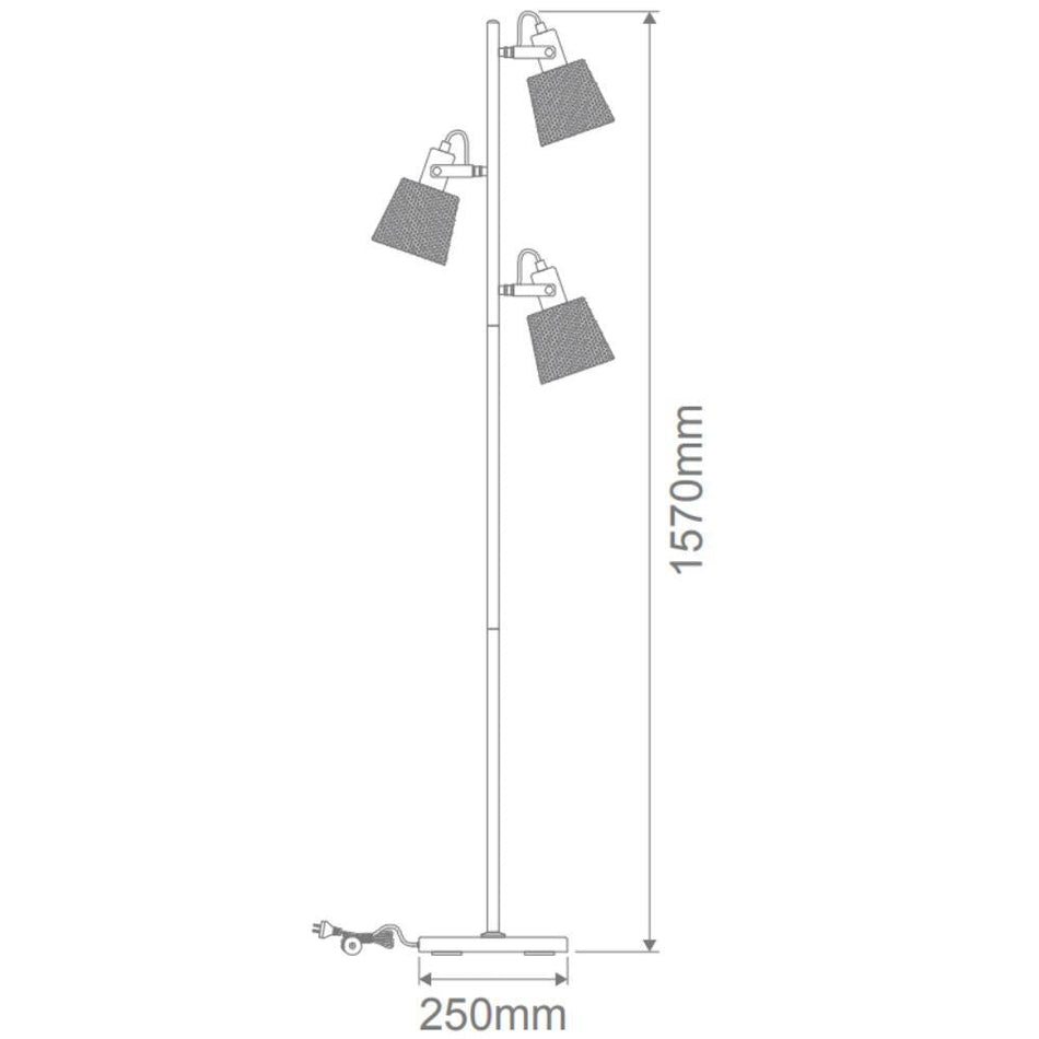 RUSTICA-FL - Floor Lamp