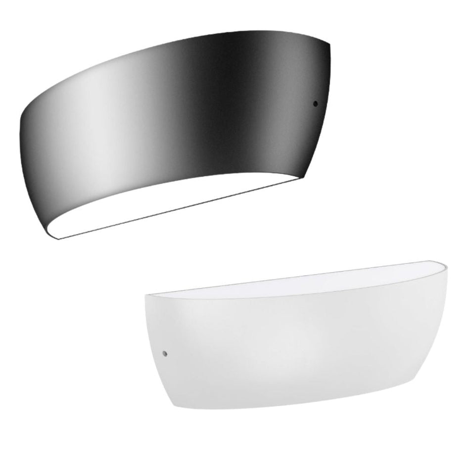 SINTA-8 - 8W LED Dimmable Tri-Colour Interior Up/Down Wall Light - TRIO - Black