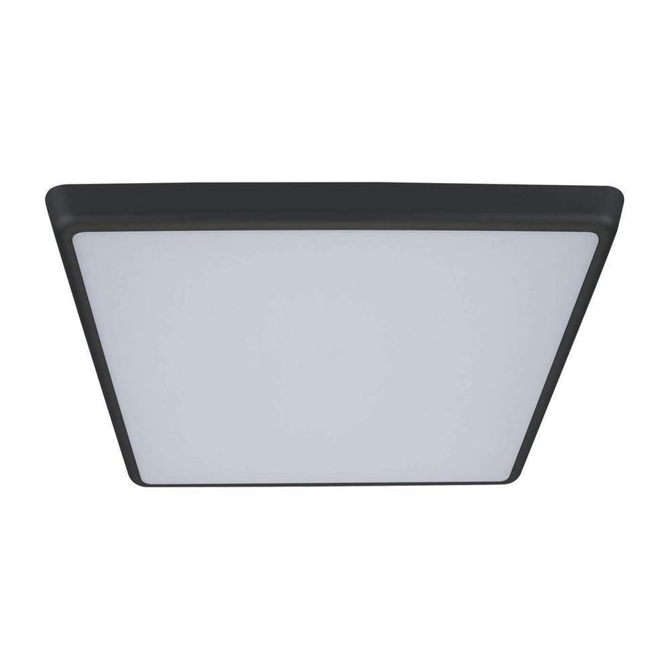 SOLAR-TRIO - 200/300/400 Colour Switchable LED Ceiling Light IP54 - TRIO - Black