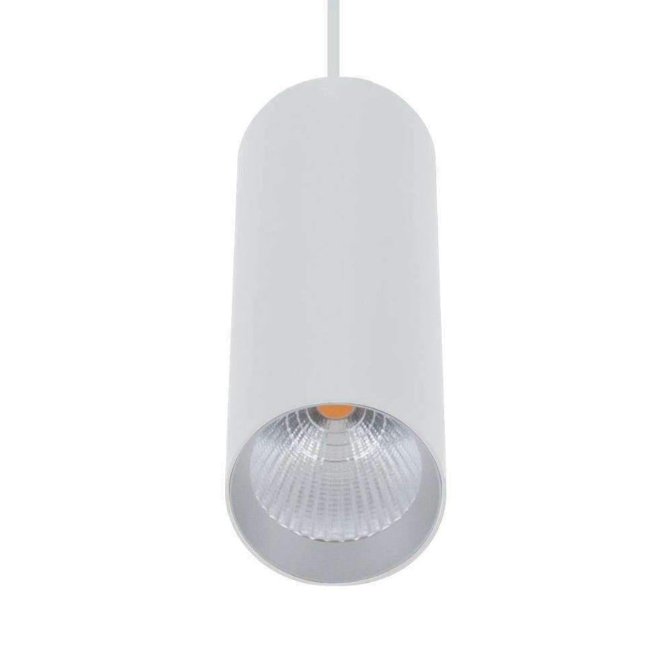 STAR-PD-180-10W - 10W LED Cylindrical Pendant - White