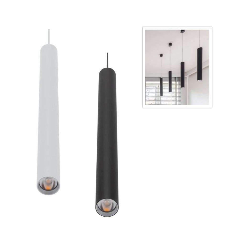 STAR-PD-500-5W - 5W 500mm LED Cylindrical Pendant - Black
