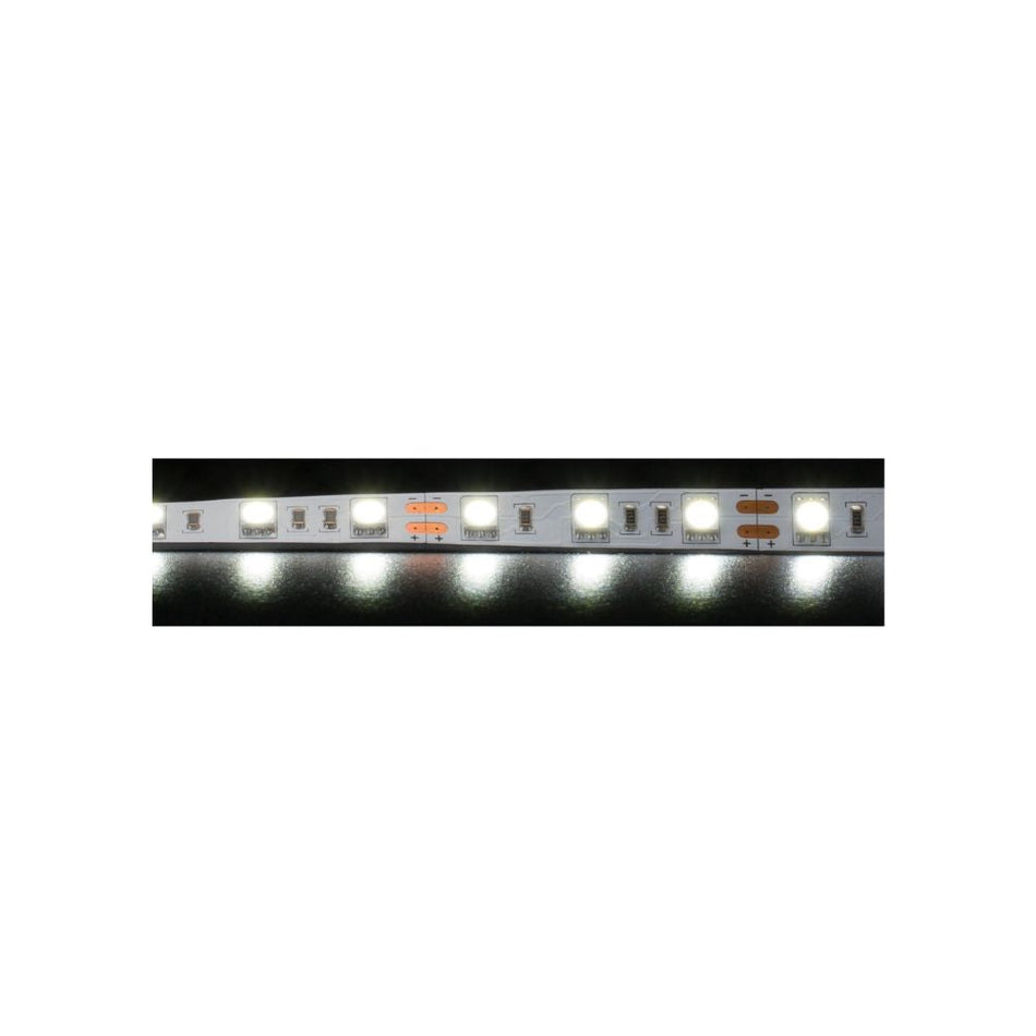STRIP-60-GMA-5M - 14.4W LED 60LED P/M High Output Striplight IP20 12V 6500K 5M Roll Pack - DRIVER REQUIRED