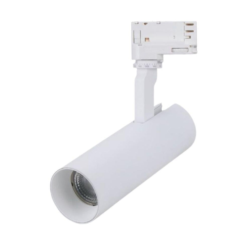 THOR-25 - 25W LED 3-Circuit Slim Track Mounted Head Spot Light - White