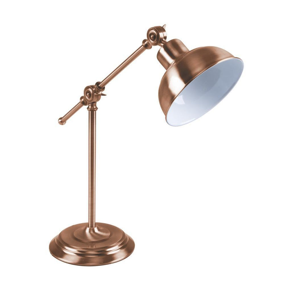 TINLEY - Desk and Table Lamp - Antique Copper