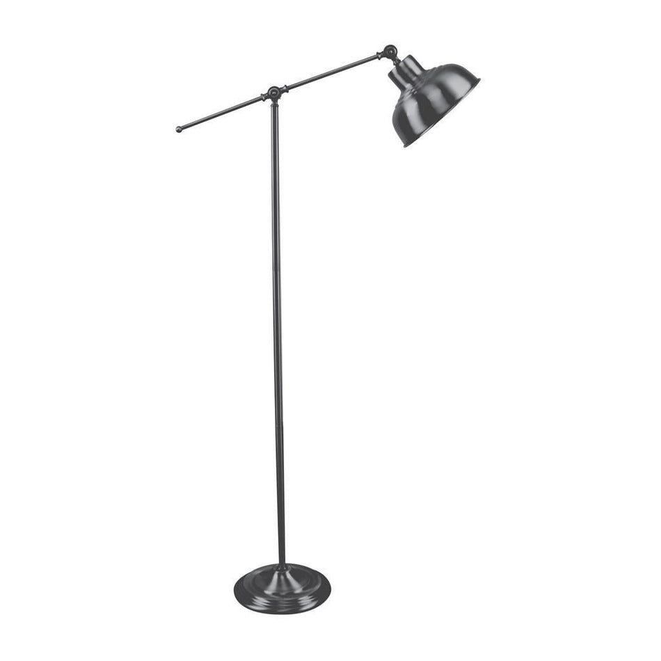 TINLEY - Floor Lamp - Antique Brass - Antique Chrome