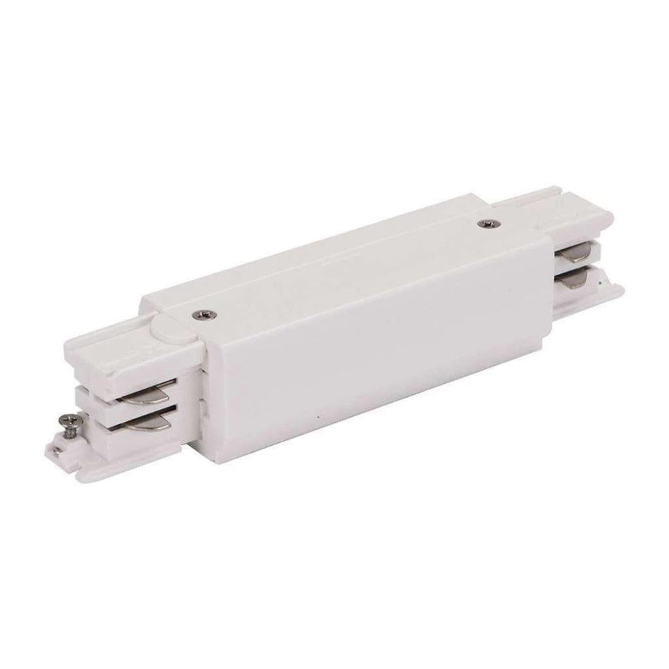 TRAK-3-CFLJ - 3-Circuit Centre Feed Live Joiner Accessory - White