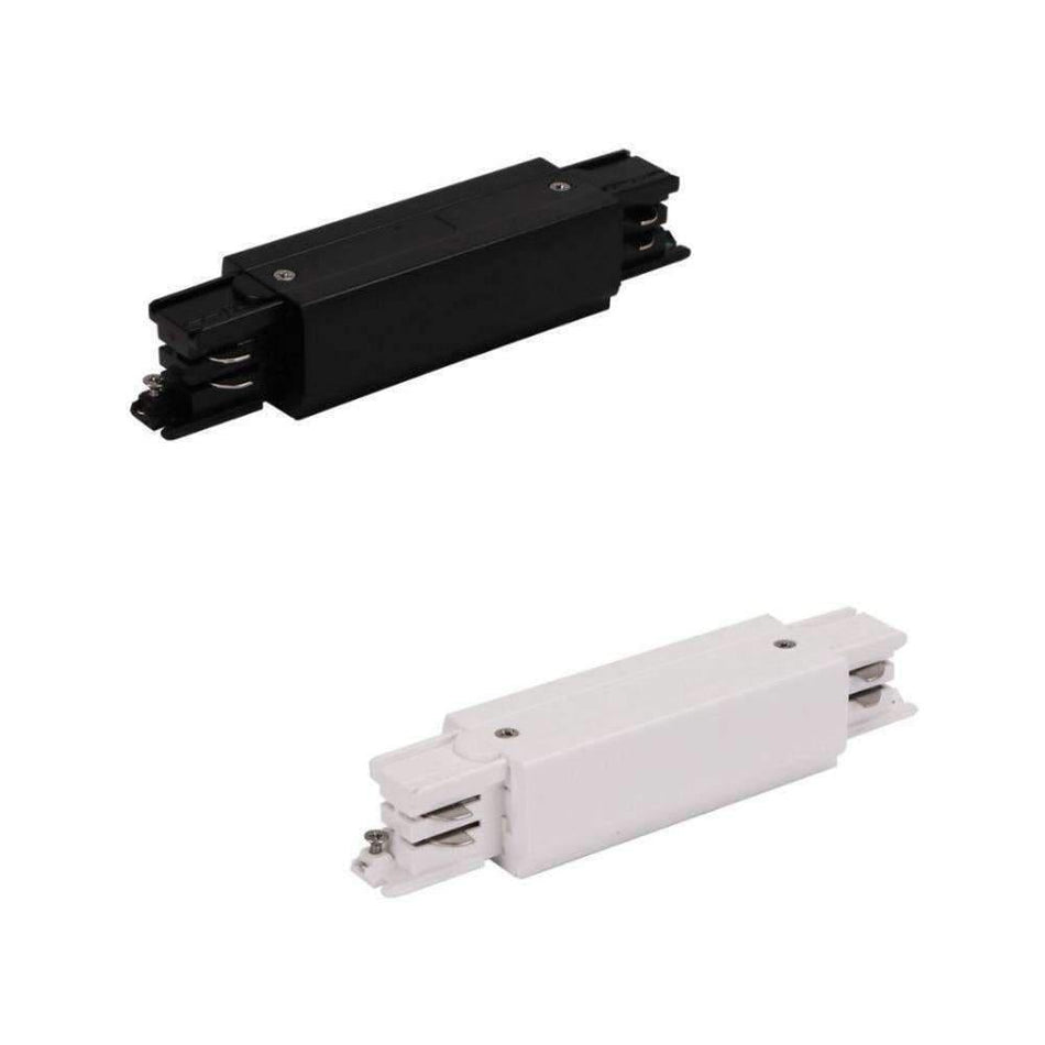 TRAK-3-CFLJ - 3-Circuit Centre Feed Live Joiner Accessory - White
