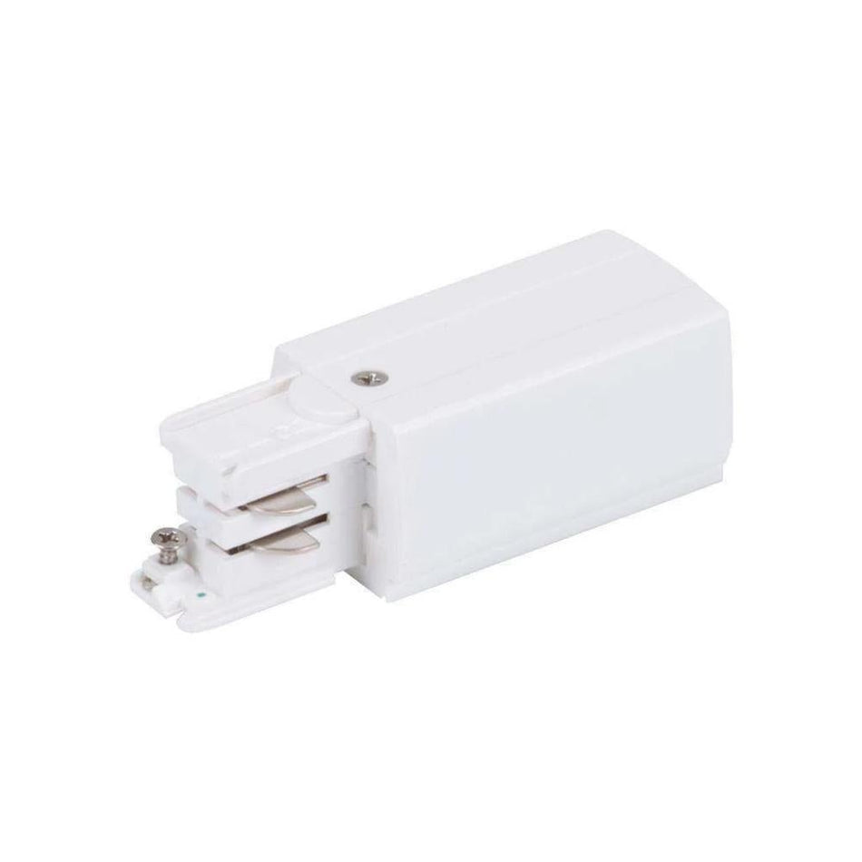 TRAK-3-LLE - 3-Circuit Left Live End Accessory - White