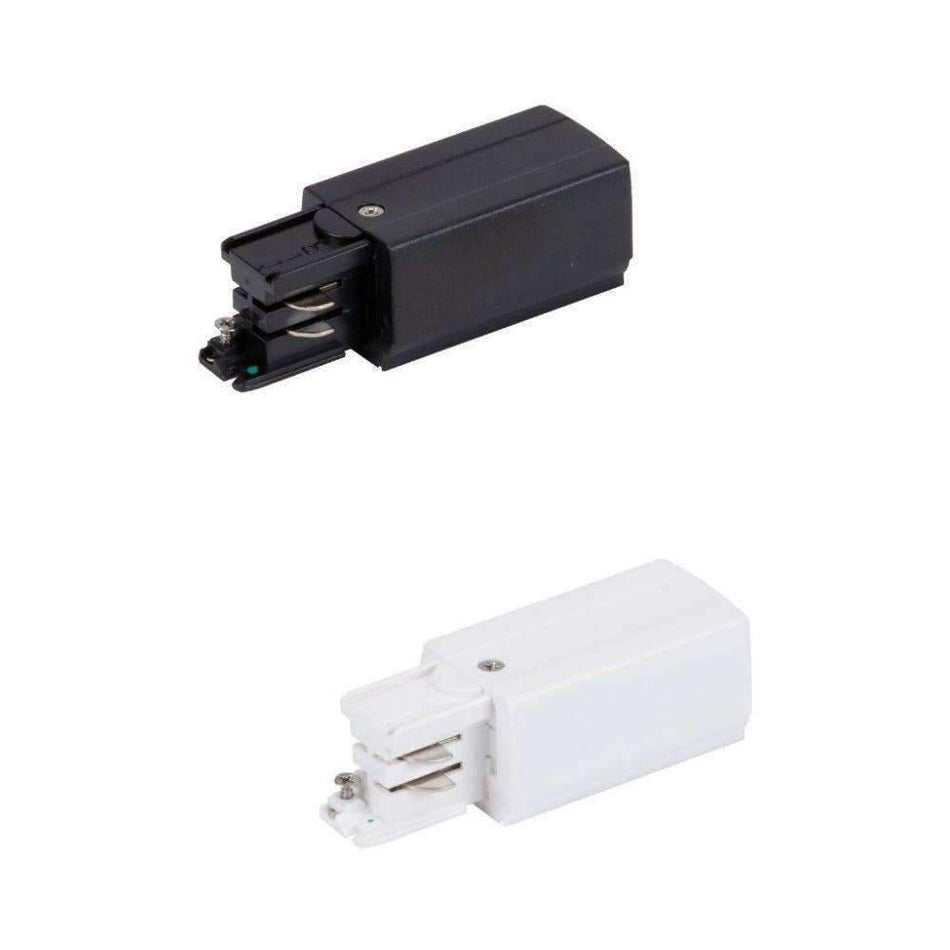 TRAK-3-LLE - 3-Circuit Left Live End Accessory - White