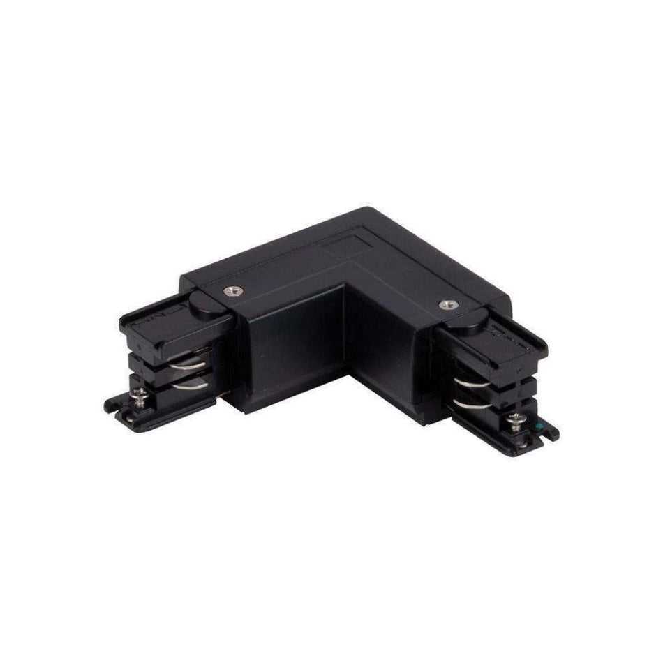 TRAK-3-LLLJ - 3-Circuit L-Shape Left Live Joiner Accessory - Black