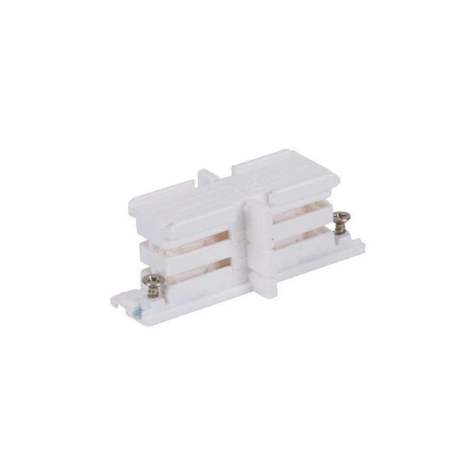 TRAK-3-SDJ - 3-Circuit Straight Dead Joiner Accessory - White