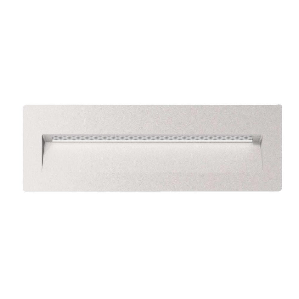 ZAC-8 - 8W 12V DC LED Exterior Rectangle Recessed Step Light IP65 - DRIVER REQUIRED - White