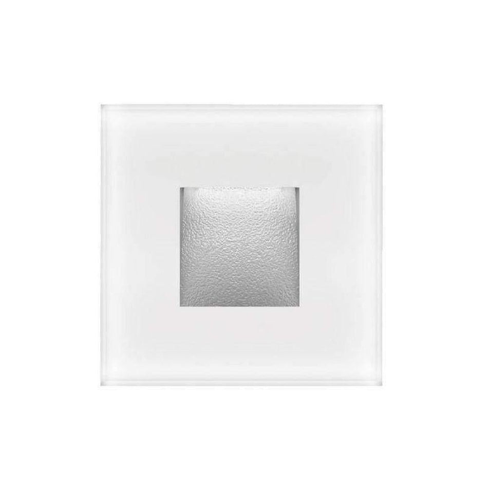 ZONE-2 - 2W Recessed LED Steplight IP65 Frosted Glass