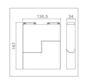 Magnetic Led 10w Track Light 601251