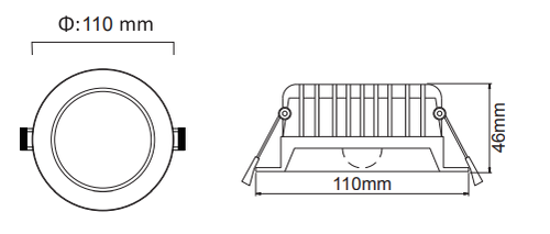 Led Downlight With Sensor