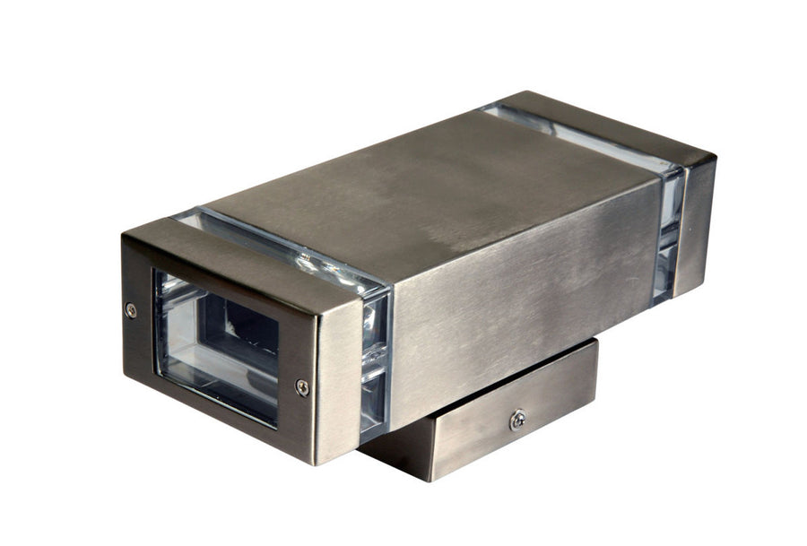 Stainless Steel Up and Down Wall Light Square