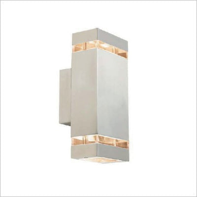 Stainless Steel Up and Down Wall Light Square