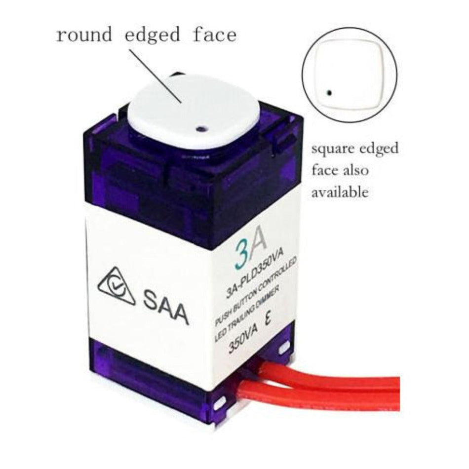 Push Button Dimmer & Switch 5-350VA - DIM-TOUCH (350VA)