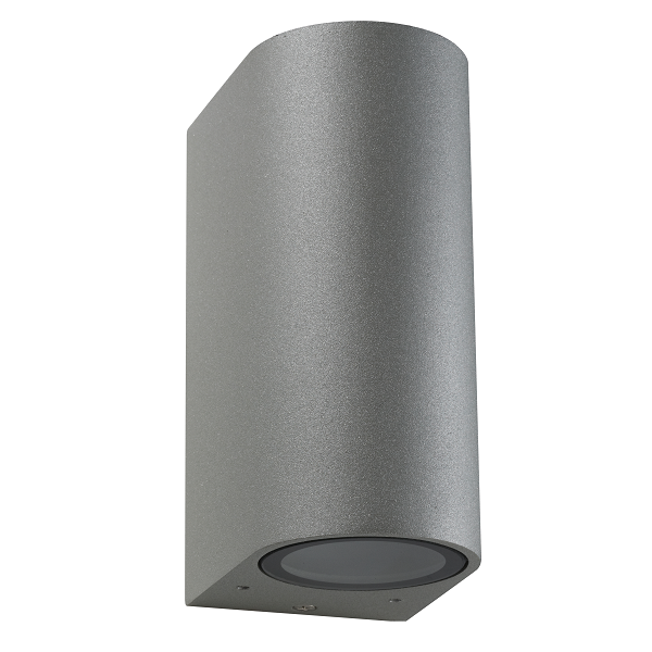Round Up & Down Outdoor Wall Pillar Light