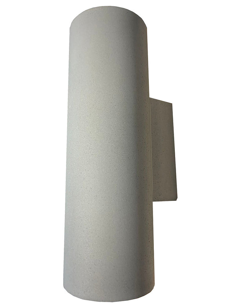 Concrete Up & Down Outdoor Wall Light