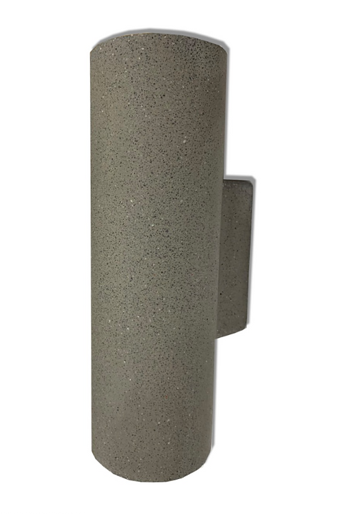 Concrete Up & Down Outdoor Wall Light