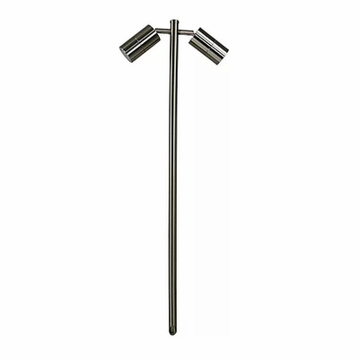 Double Head Garden Spike Light 1m