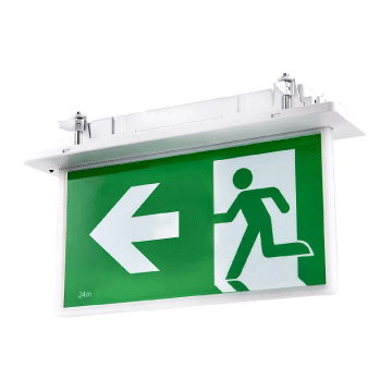 Recessed Mount Exit(Sp-2002bk)