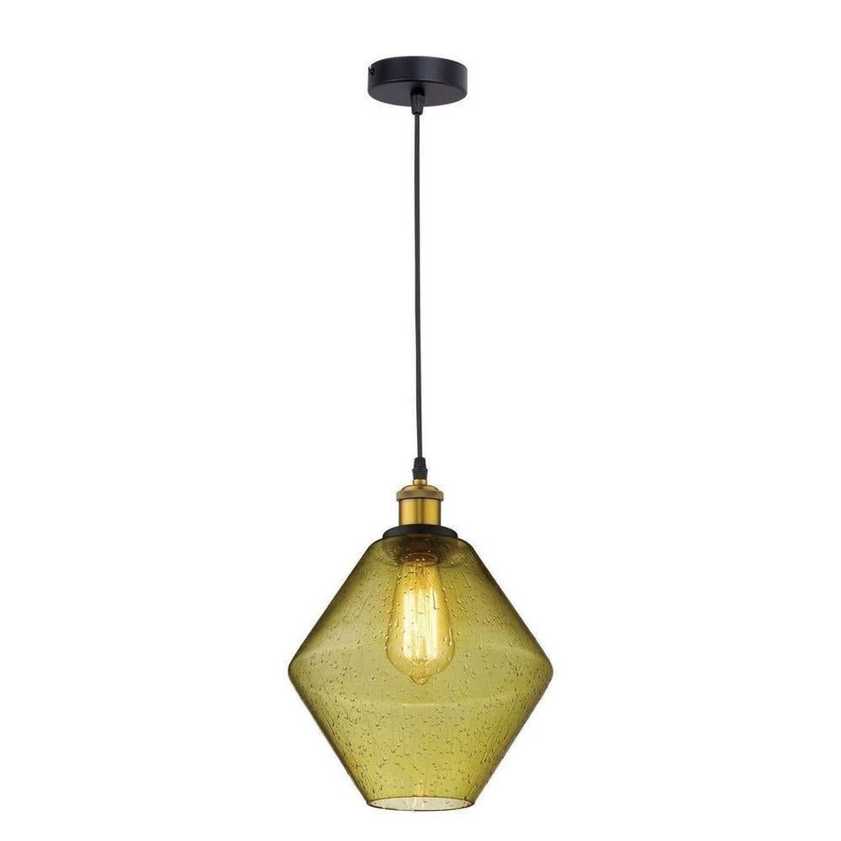 ALICE - 1 Light Pendant - Amber